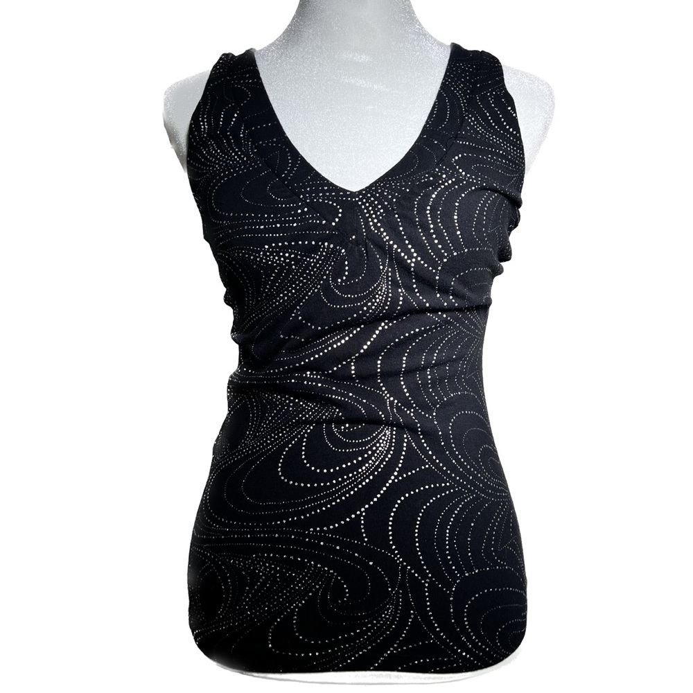 2000’s Style Express Metallic Swirl Top